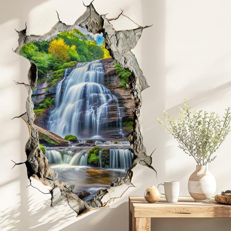 Landscape Wall Stickers, Realistic Picture, Waterproof and Moisture-Proof, Not Damage the Wall, Create a Comfortable Atmosphere - Image 2